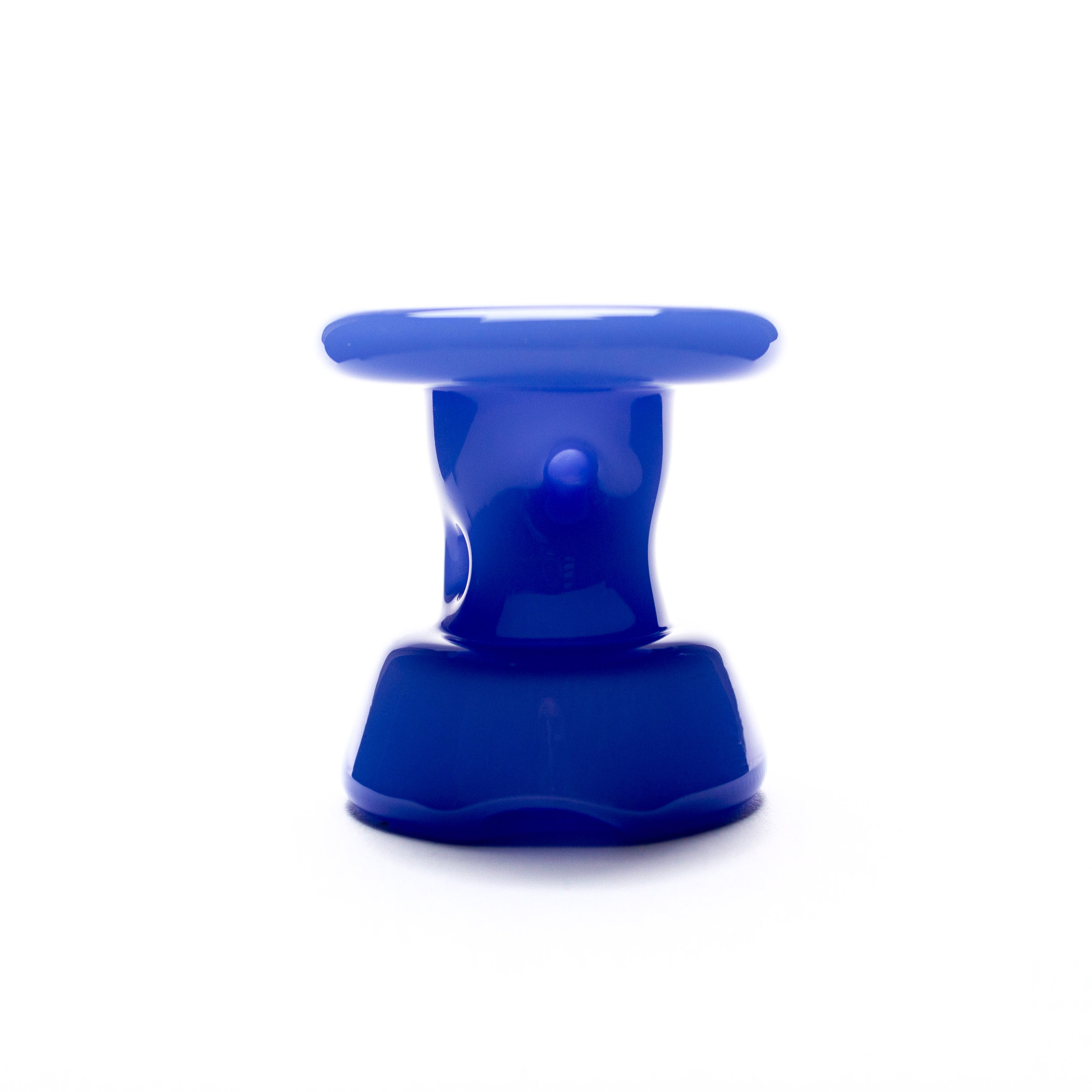 Durin Glass Milky Blue Mini Cooling Tower Peak Dry Top #DUR48 - Planet Caravan